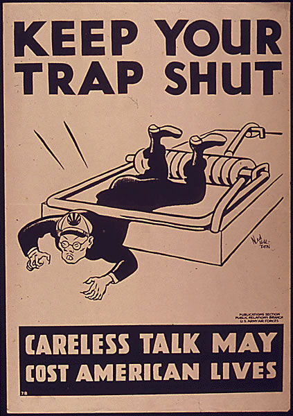 Careless Talk_Keep Your Trap Shut